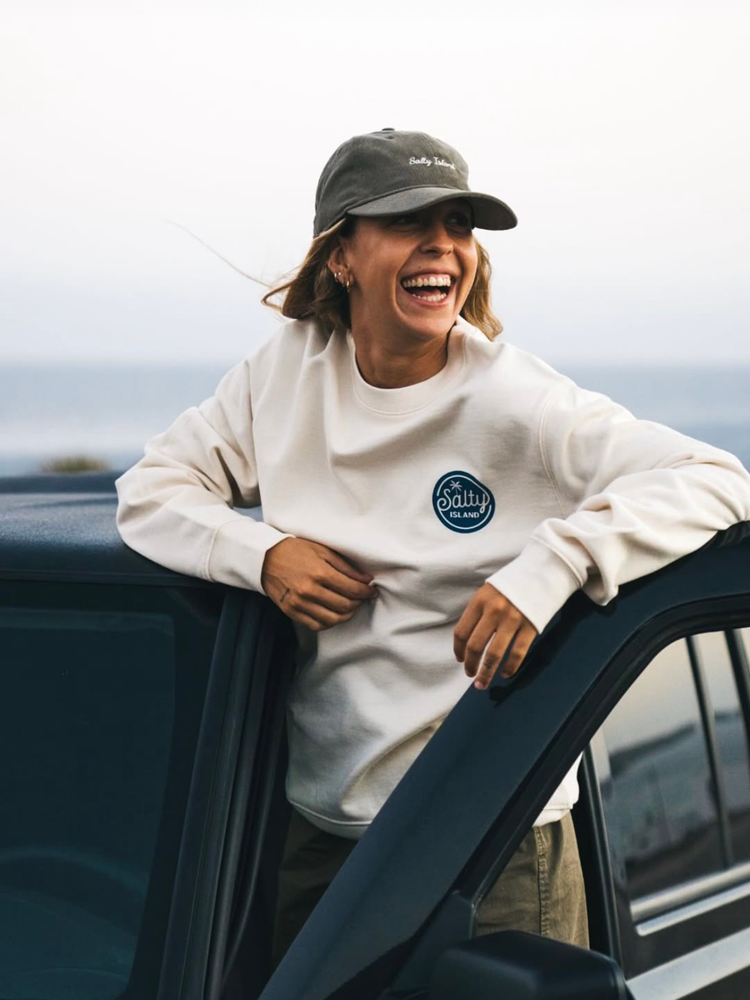 Sudadera beige