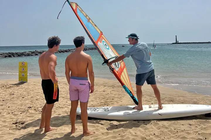 Windsurf beginners Lanzarote